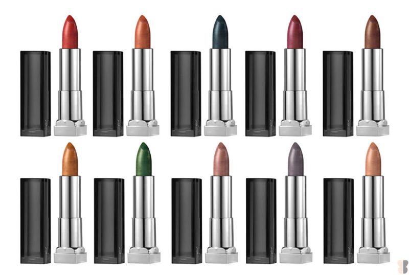 Beautiful New Maybelline Coloration Sensational Matte Metallic Lipsticks – Broke and Lovely